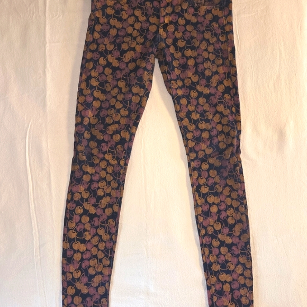 MOTHER Women's Multicolor Patterned Ankle Jeans